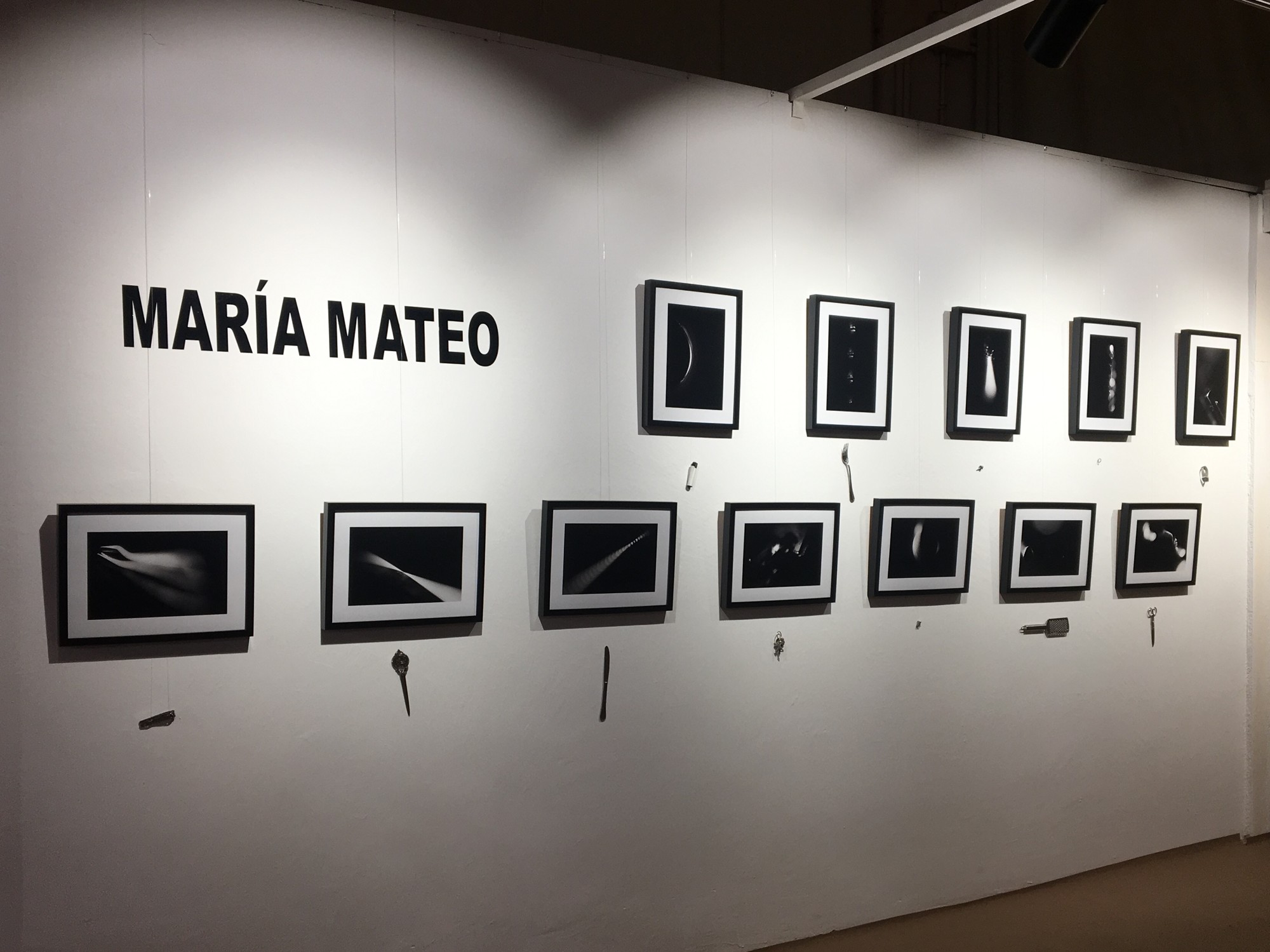 Exposición feria Arteria de María Mateo